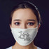 Jesus, Best Gift Ever POCKET/CAN HUGGER Print Heat Transfer face mask worn by a woman.