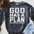 God Has A Plan Screen Print Heat Transfer