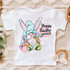 Happy Easter Gnomies YOUTH Screen Print Heat Transfer