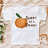 Sweet As A Peach   Sublimation Transfer