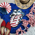 Patriotic Tongue Screen Print Heat Transfer