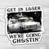 Get In Losers Were Going Ghostin Die Cut Sticker