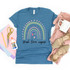 Teach Love Inspire Rainbow DTF Heat Transfer