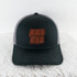 Rad Dad Leather Hat Patch