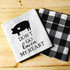 Dont Go Bacon My Heart Tea Towel Screen Print Heat Transfers