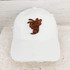 Hornet Mascot Leather Hat Patch