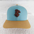 Knight Mascot Leather Hat Patch