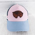 Wolverine Mascot Leather Hat Patch