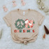 Peace Love Christmas Screen Print Heat Transfer