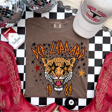 Def Lep Cheetah DTF Heat Transfer