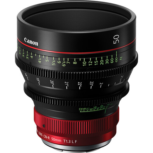 Canon CN-R 50mm T1.3 L F Cinema Prime Lens (Canon RF) - Berger