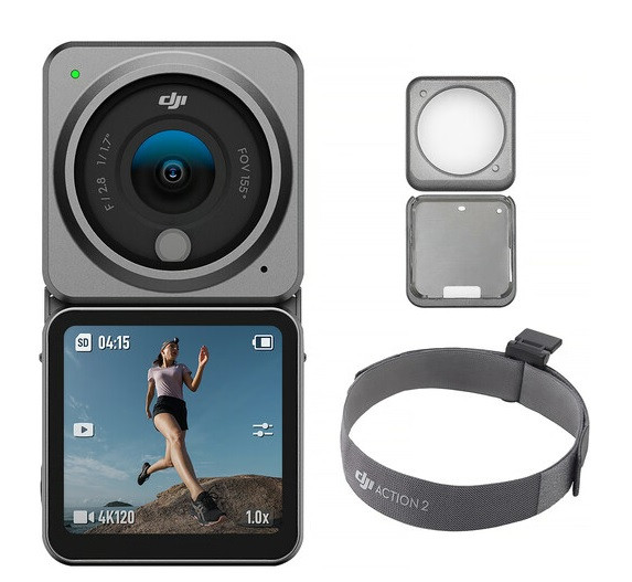 DJI Action 2 Dual-Screen 128GB Combo - Berger Brothers 