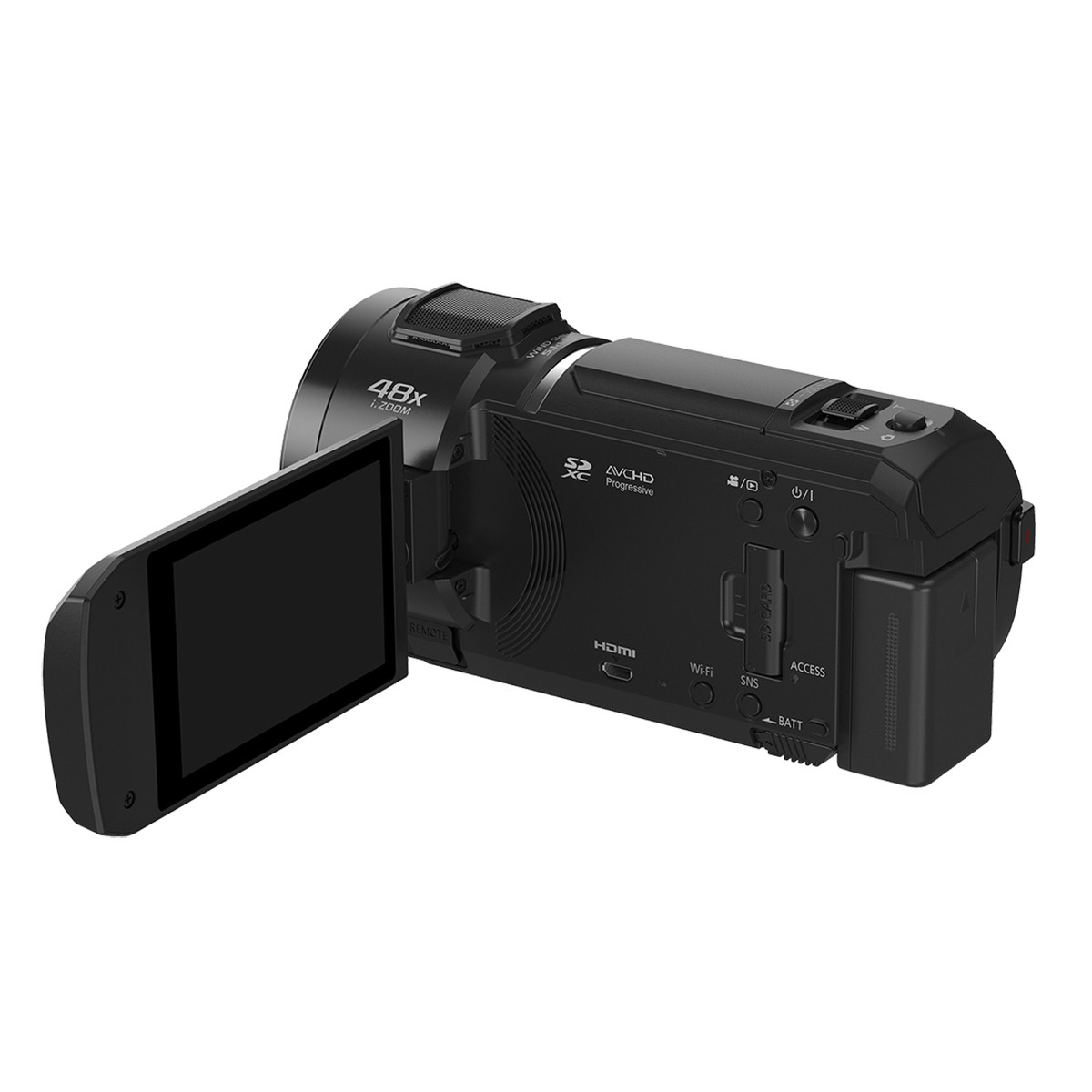 Panasonic HC-V900 Full HD Camcorder with 24x Optical Zoom - Berger
