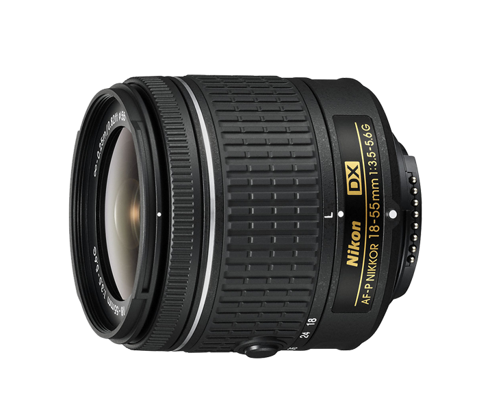 Nikon AF-P DX NIKKOR 18-55mm f/3.5-5.6G on your DX-format DSLR
