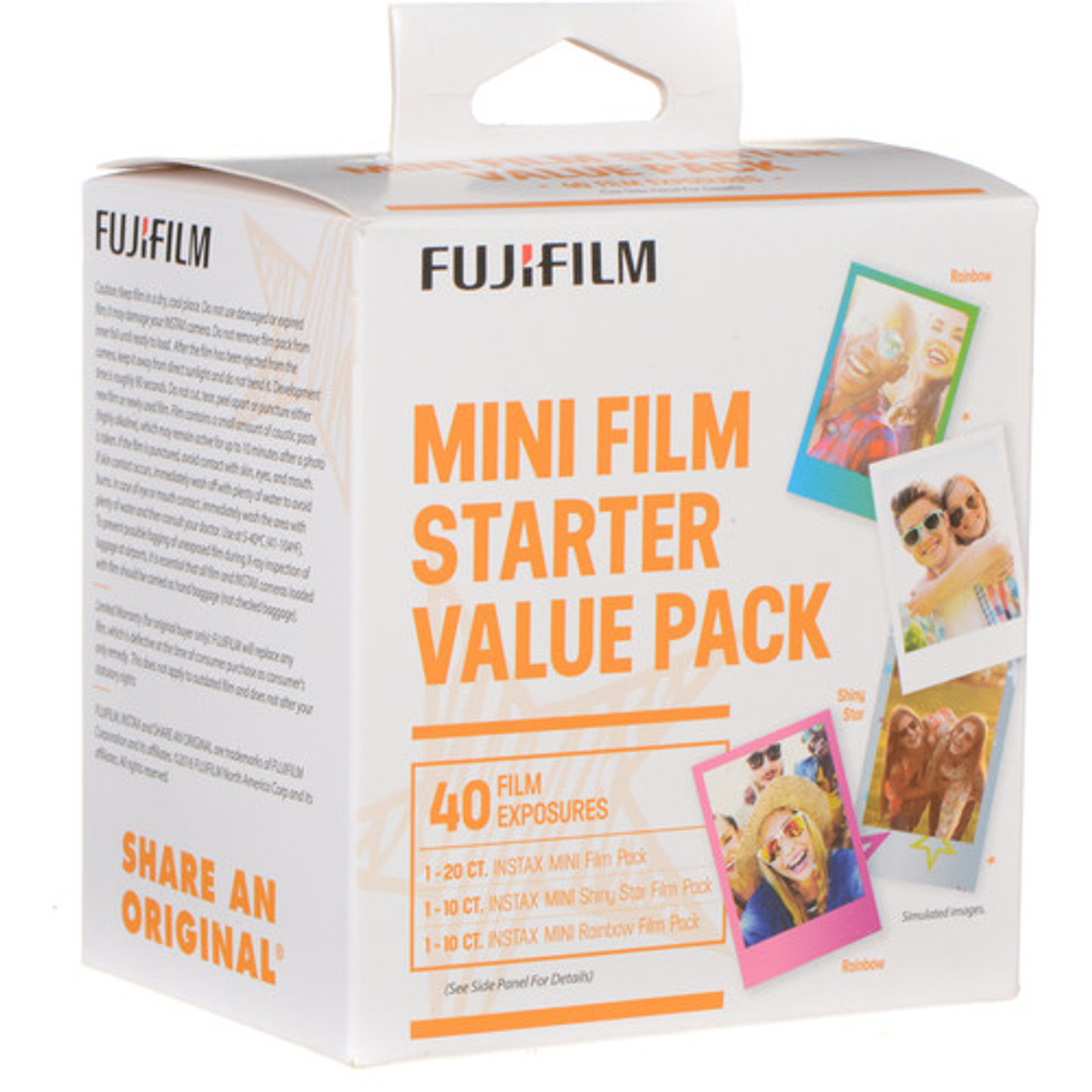Fujifilm Instax Mini Instant Film Pack, 60 ct.