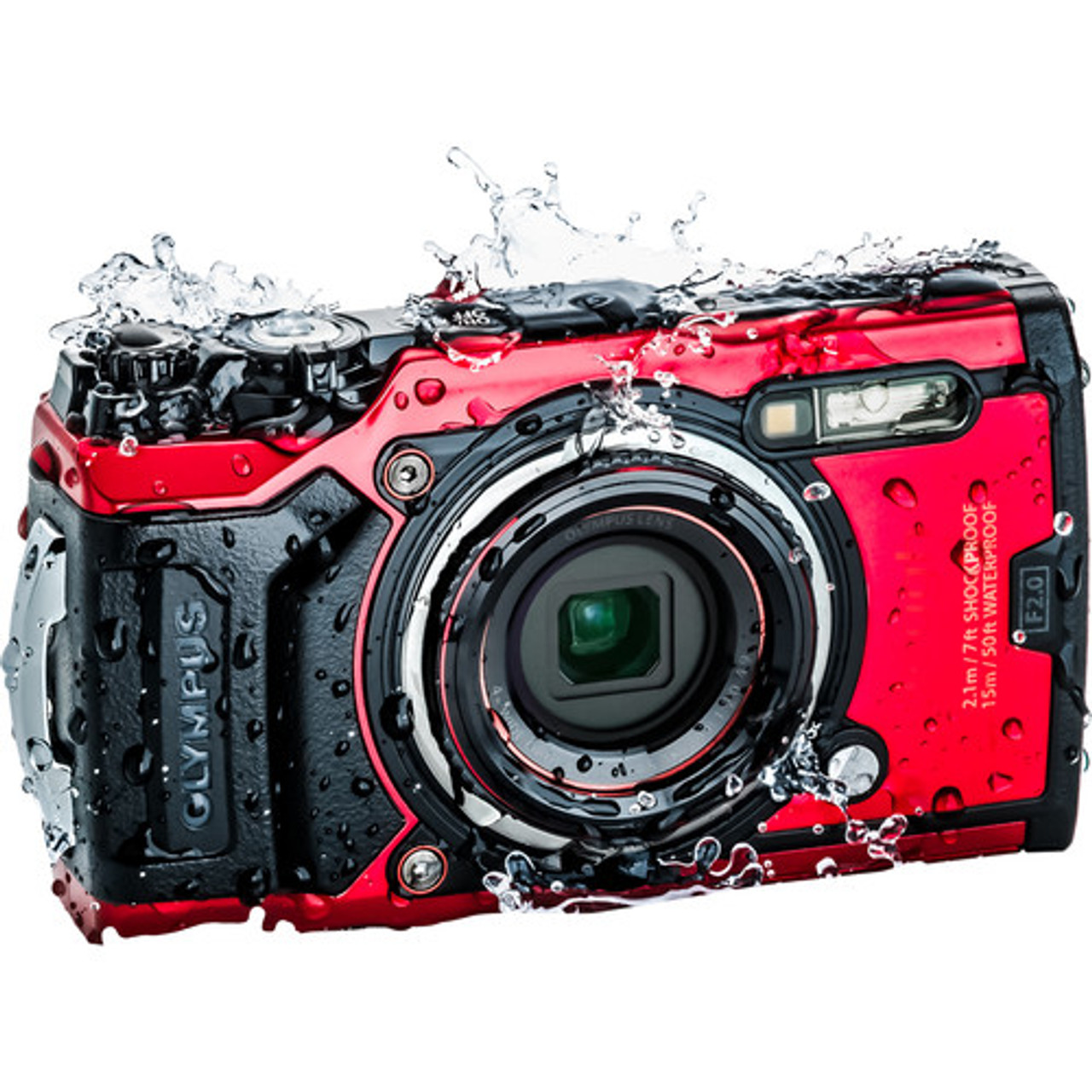 Olympus Tough TG-6 Digital Camera (Red) - Berger Brothers