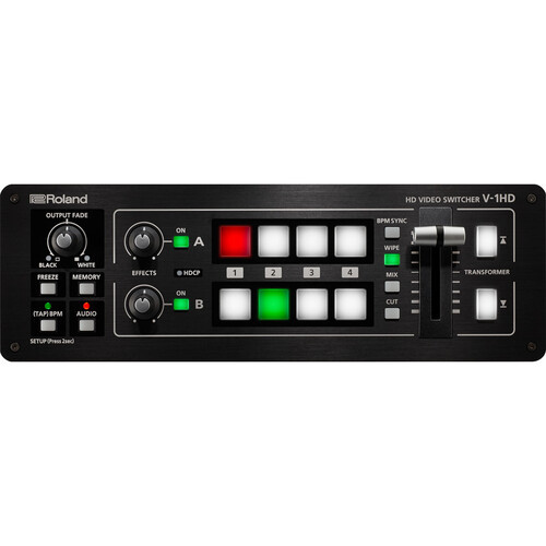 Roland V-1HD Switcher with UVC-01 Encoder Bundle - Berger Brothers