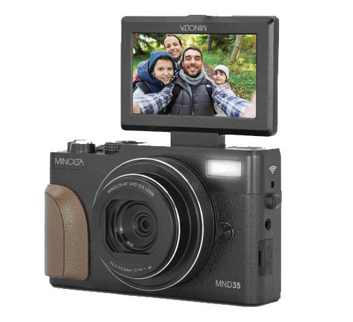 Minolta MND35 64MP Auto Focus 4K UHD Camera - Berger Brothers