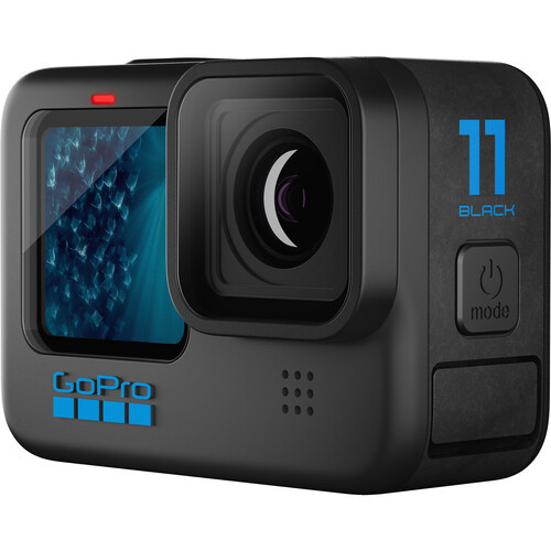 GoPro HERO11 Black with lens and screen