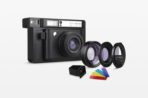 Lomography Lomo’Instant Wide Camera & Lenses Black Edition