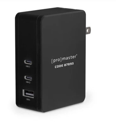 PROMASTER GaN USB Charger 3-Port 100 Watt