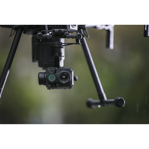DJI Zenmuse XT2 Dual 4K/FLIR Drone Thermal Camera  in use outside