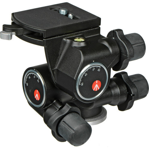 Manfrotto 410 3-Way, Geared Pan-and-Tilt Head with 410PL Quick Release Plate Manfrotto 410 3-Way, Geared Pan-and-Tilt Head with 410PL Quick Release Plate