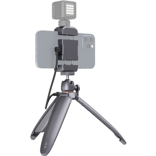 SmallRig Charging Tripod with Smartphone Holder (Space Gray)