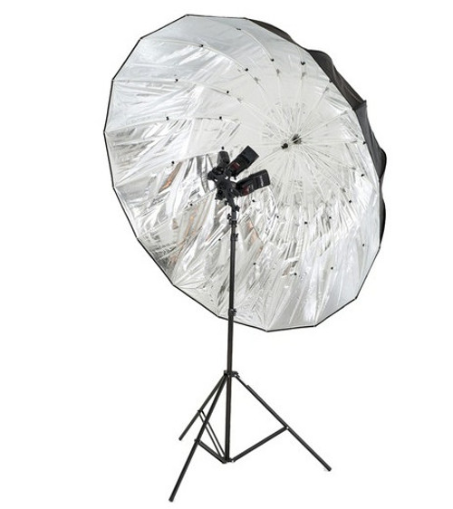 Manfrotto Mega Umbrella (Silver Parabolic, 157 cm)