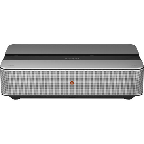 silver Leica Cine 1 120" 3000-Lumen XPR UHD 4K Ultra Short-Throw Smart Home Theater Projector