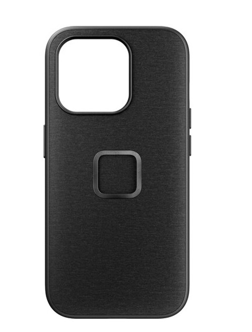 Peak Design Everyday Fabric Case for iPhone 15 Pro (Charcoal)