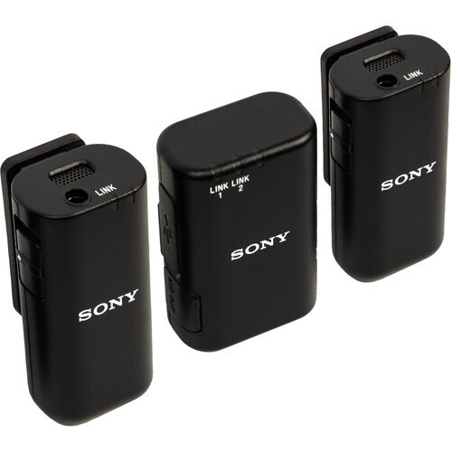 Sony ECM-W3 2-Person Wireless Microphone System with Multi