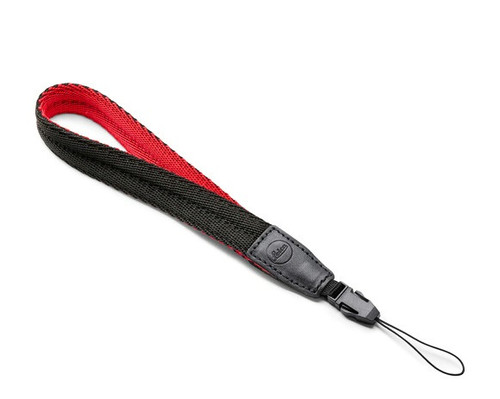 Leica SOFORT Wrist Strap (Black & Red)