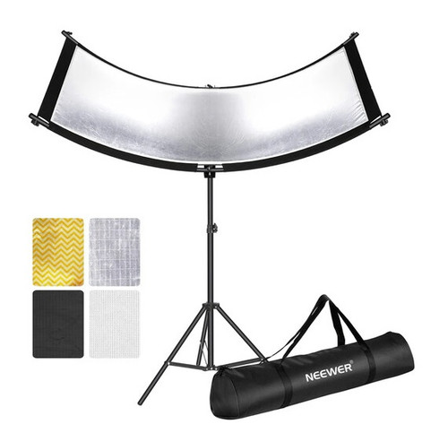 Neewer Clamshell Light Reflector Diffuser with Carry Bag (66 x 24")