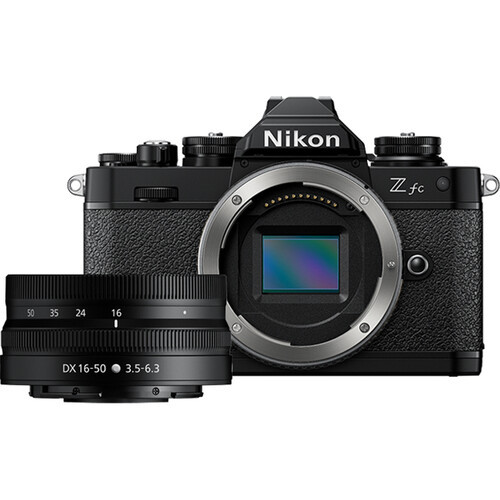 Nikon Zfc Mirrorless Camera with 16-50mm f/3.5-6.3 Lens (Colors