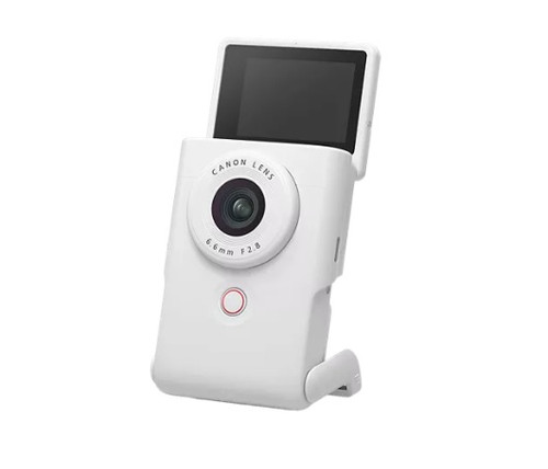 Canon PowerShot V10 Vlog Camera (White)
