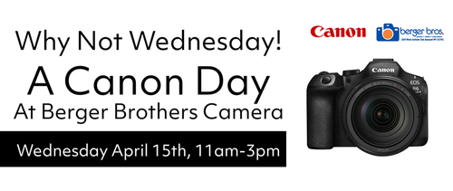 04/15/26 - Why Not Wednesday: A Canon Day Event