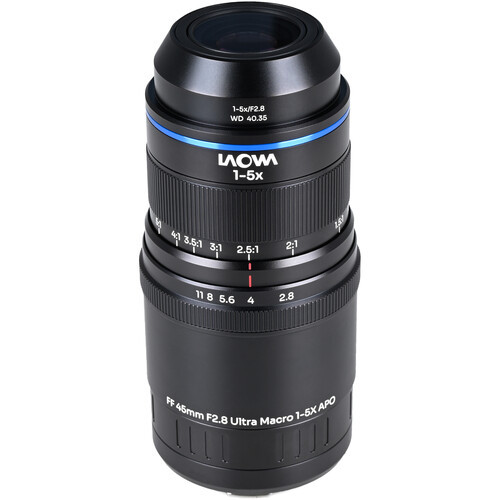 Venus Optics Laowa Aksen 45mm f/2.8 1-5x Ultra Macro APO Lens