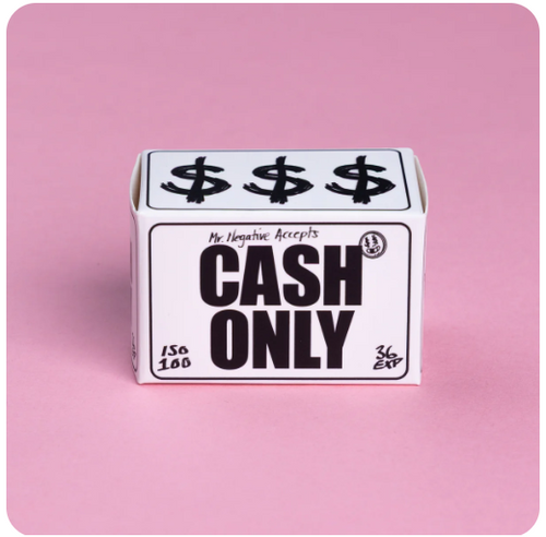Mr. Negative Film Cash Only 100 35mm 36exp Film