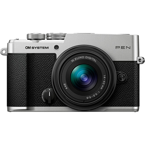 OM SYSTEM PEN Mirrorless Camera with 14-42mm III Lens