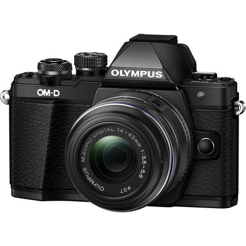 Olympus OM-D E-M10 Mark II Mirrorless Micro Four Thirds Digital Camera with 14-42mm II R Lens,