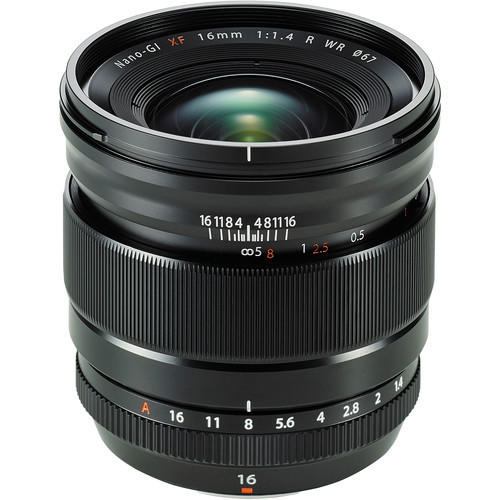 Fujifilm XF 16mm f/1.4 R WR Lens (FUJ16463670)