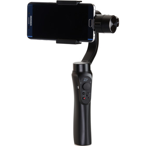 Zhiyun-Tech Smooth-Q Smartphone Gimbal in use with a smartphone