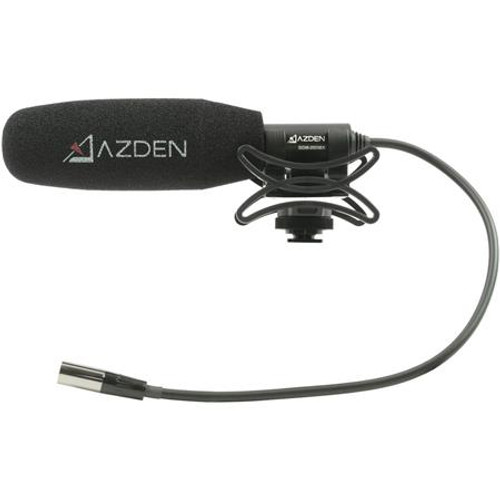 Azden SGM-250MX Professional Compact Cine Shotgun Microphone with Mini XLR Output 