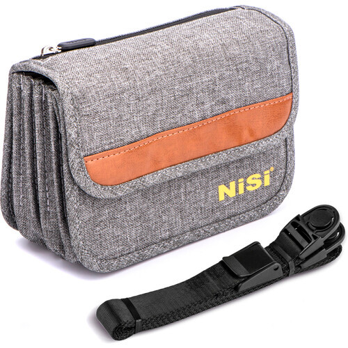 NiSi Caddy 100mm Filter Pouch for 9 Filters (Holds 4 x 100x100mm and 5 x 100x150mm)