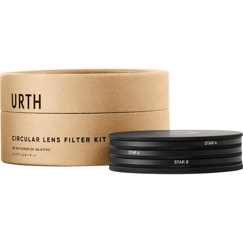 Urth Star 4-Point, 6-Point, 8-Point Lens Filter Kit