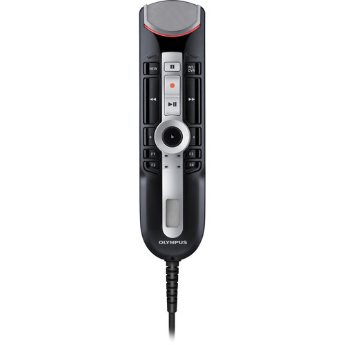 Olympus RM-4000P RecMic II Professional USB Dictation Microphone with control buttons