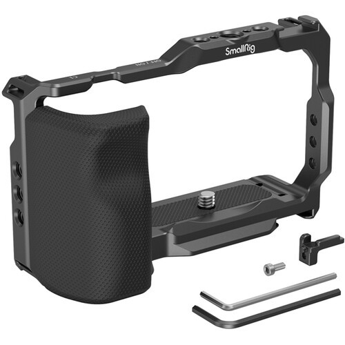 SmallRig Camera Cage with Right-Side Handgrip for Sony ZV-E10