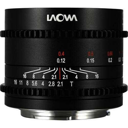 Venus Optics Laowa Zero-D Cine Lens 10mm T2.1 (MFT, Feet/Meters)