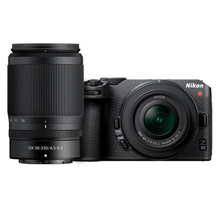 Nikon Z30 Mirrorless Camera with 16-50mm and 50-250mm Lenses (In